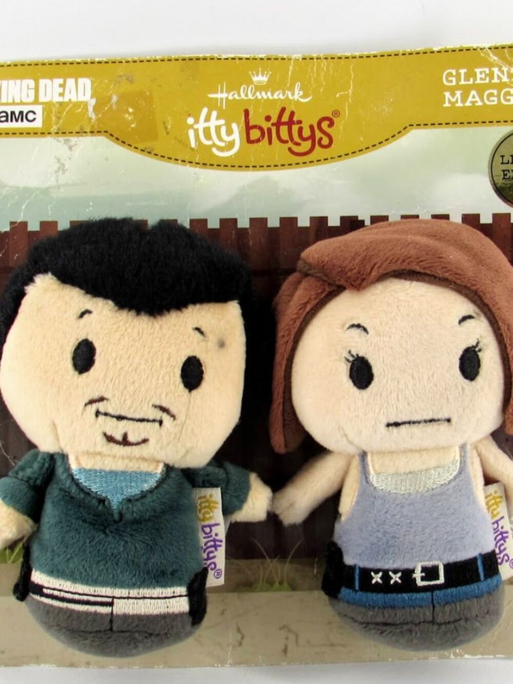 Hallmark Itty Bittys The Walking Dead Maggie and Glenn 2018 Limited Edition
